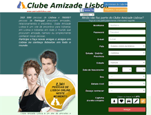 Tablet Screenshot of amizadelisboa.com
